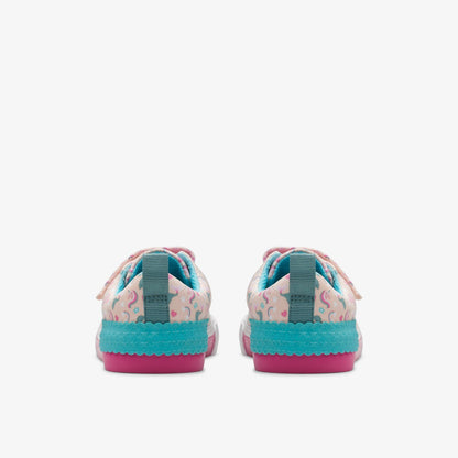 Clarks Great Value / Foxing Myth Kid Pink Multicolour