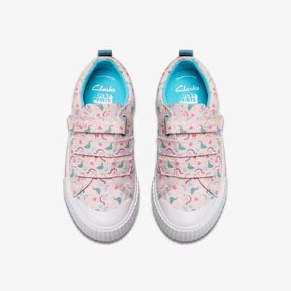 Clarks Great Value / Foxing Myth Kid Pink Multicolour