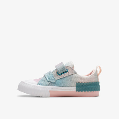 Clarks Best Price / Foxing Brill Toddler Pastel