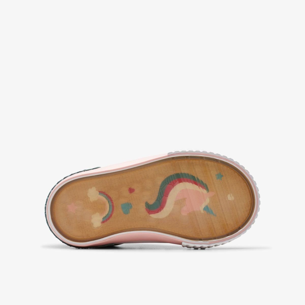 Clarks Best Price / Foxing Brill Toddler Pastel
