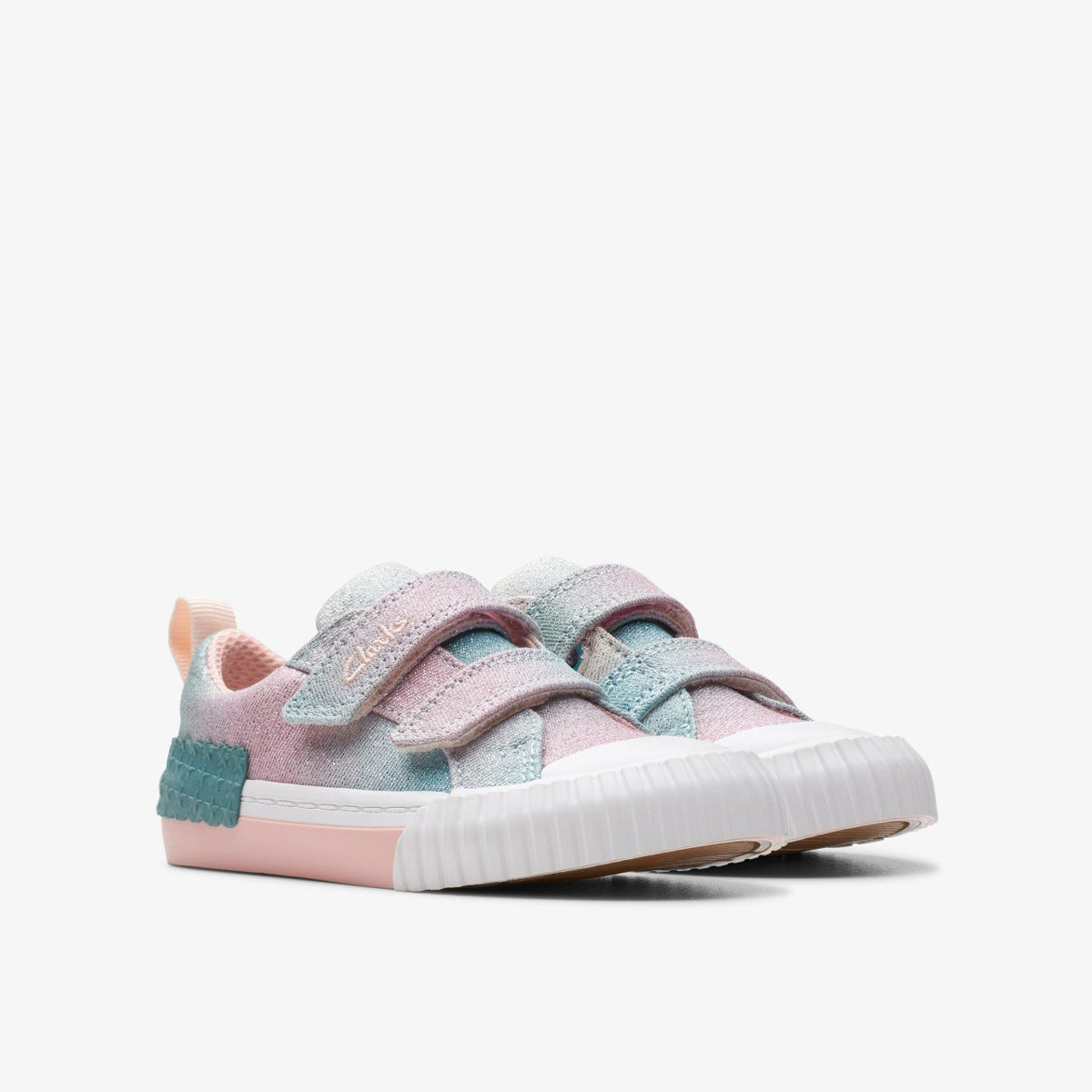 Clarks Best Price / Foxing Brill Toddler Pastel