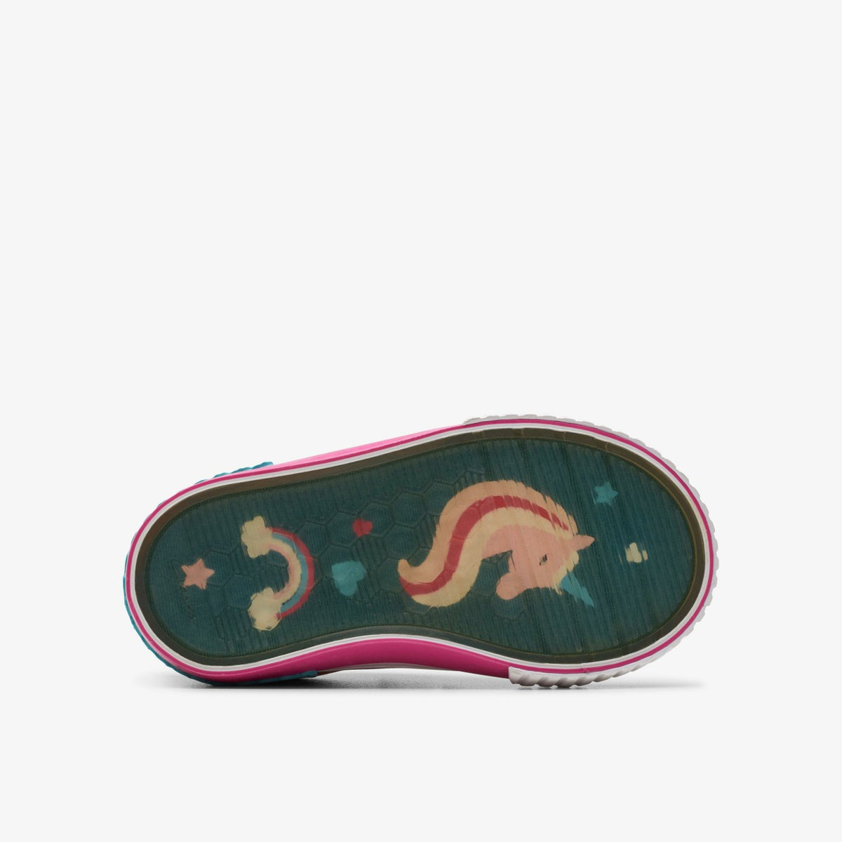 Clarks New / Foxing Myth Toddler Pink Multicolour