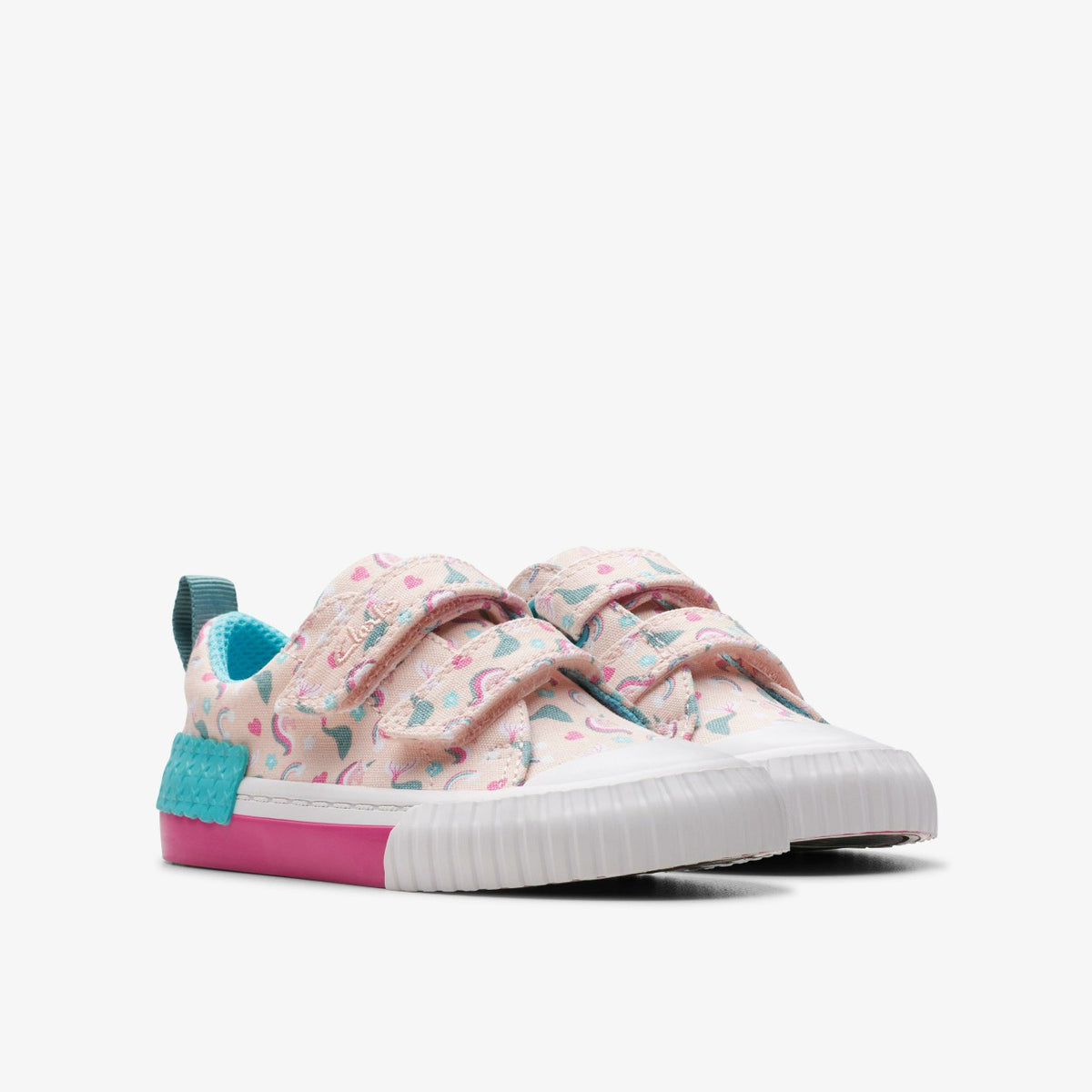 Clarks New / Foxing Myth Toddler Pink Multicolour