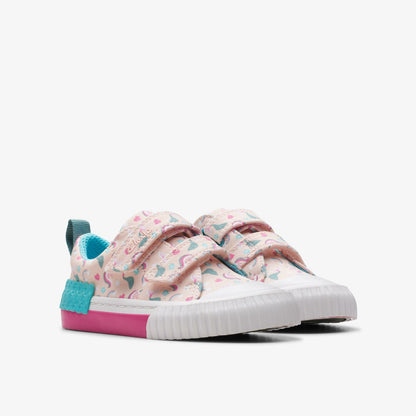 Clarks New / Foxing Myth Toddler Pink Multicolour