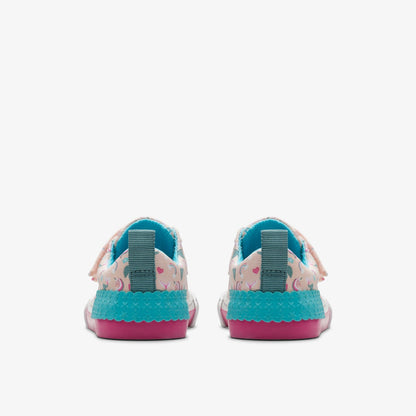 Clarks New / Foxing Myth Toddler Pink Multicolour