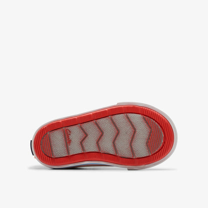 Clarks Hot Sale / Foxing Fish Toddler Grey Print