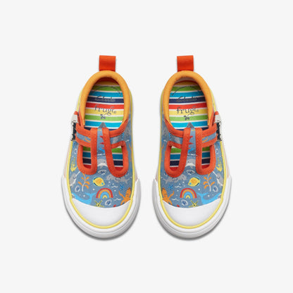 Clarks Hot Sale / Foxing Fish Toddler Grey Print