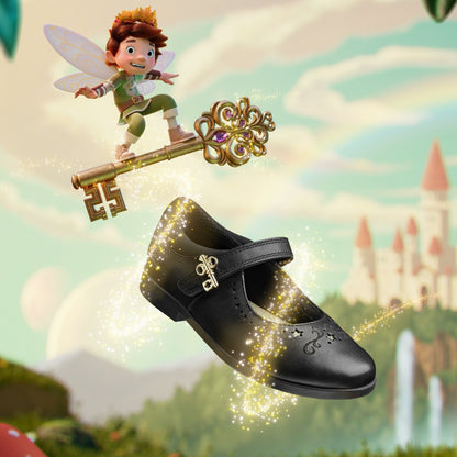 Clarks Value / Lock Magic Kid Black Leather