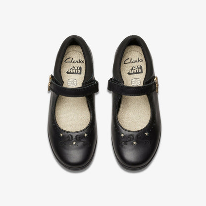 Clarks Value / Lock Magic Kid Black Leather