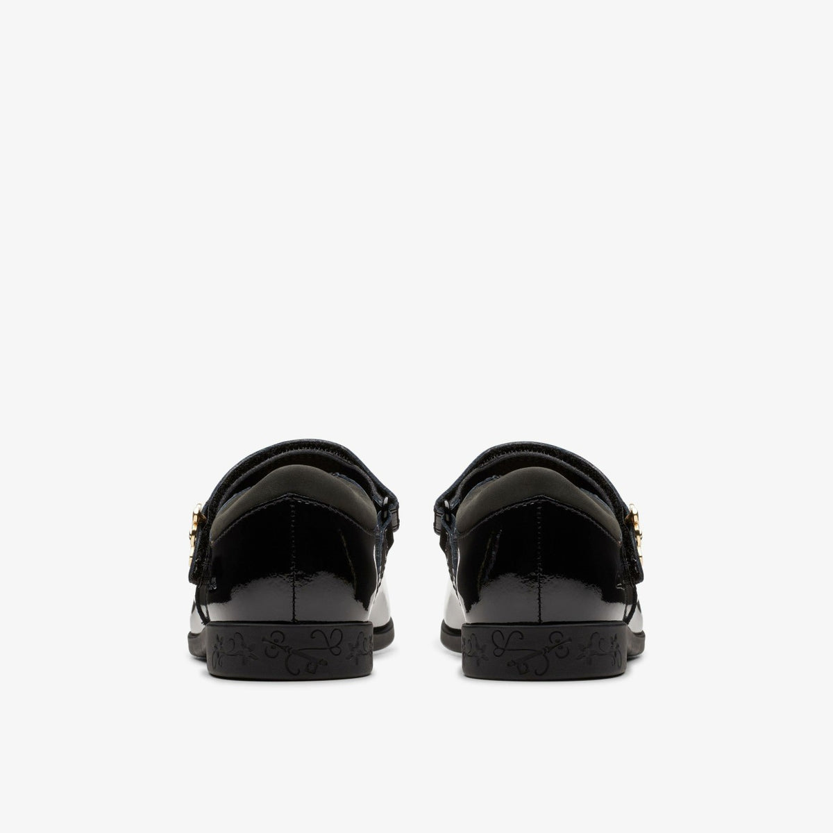 Clarks Deals / Lock Magic Kid Black Patent