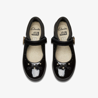 Clarks Deals / Lock Magic Kid Black Patent