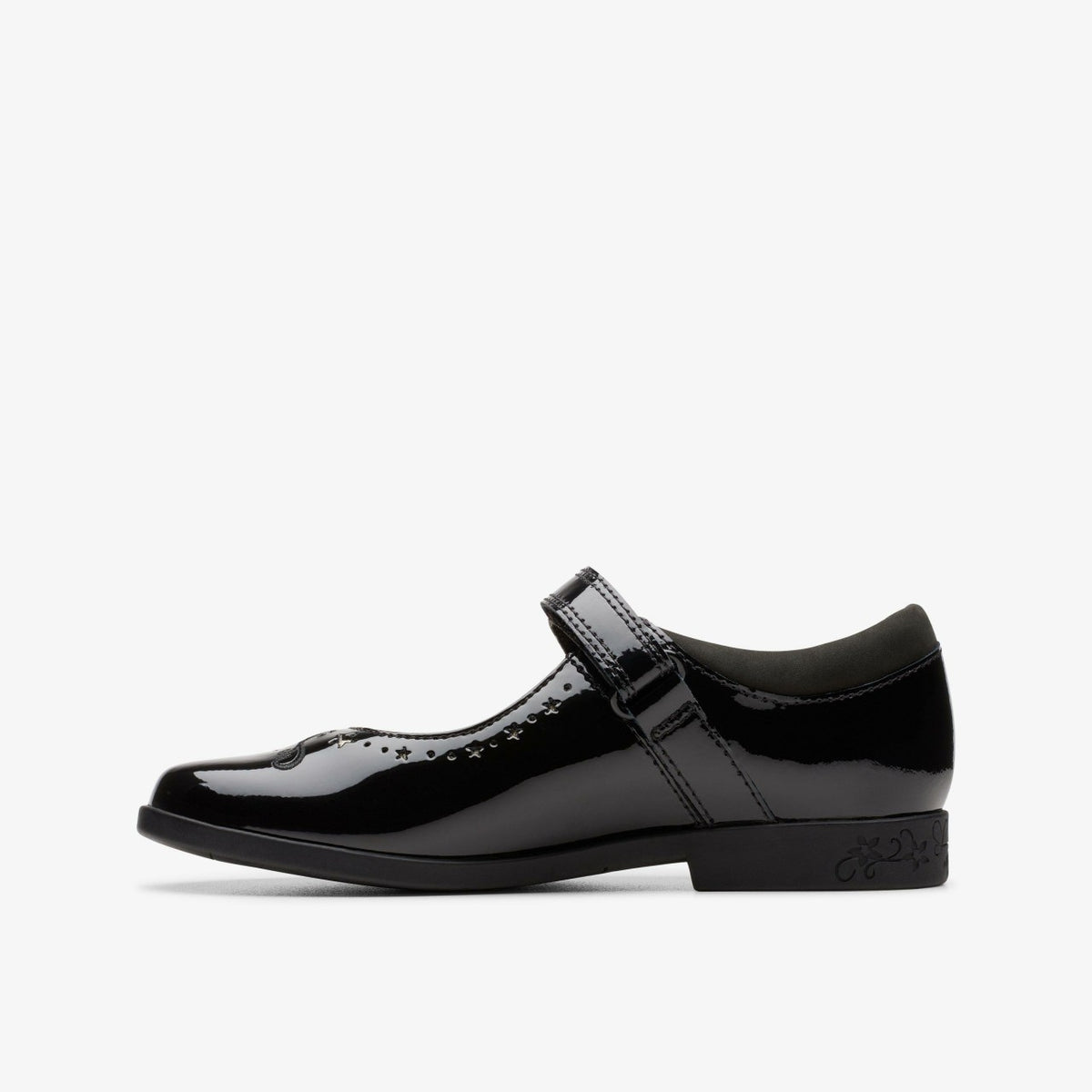 Clarks Deals / Lock Magic Kid Black Patent
