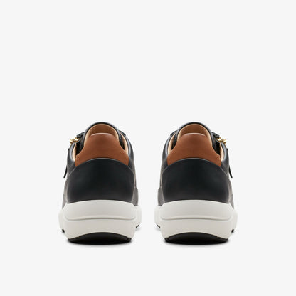 Clarks Top Pick / Tivoli Zip Black Leather