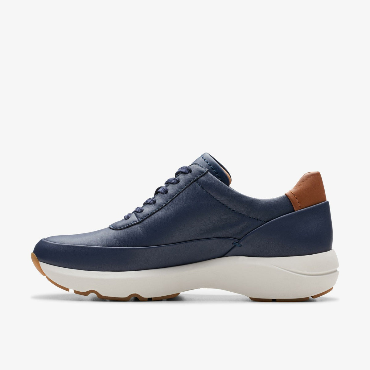 Clarks Quality / Tivoli Zip Navy Leather