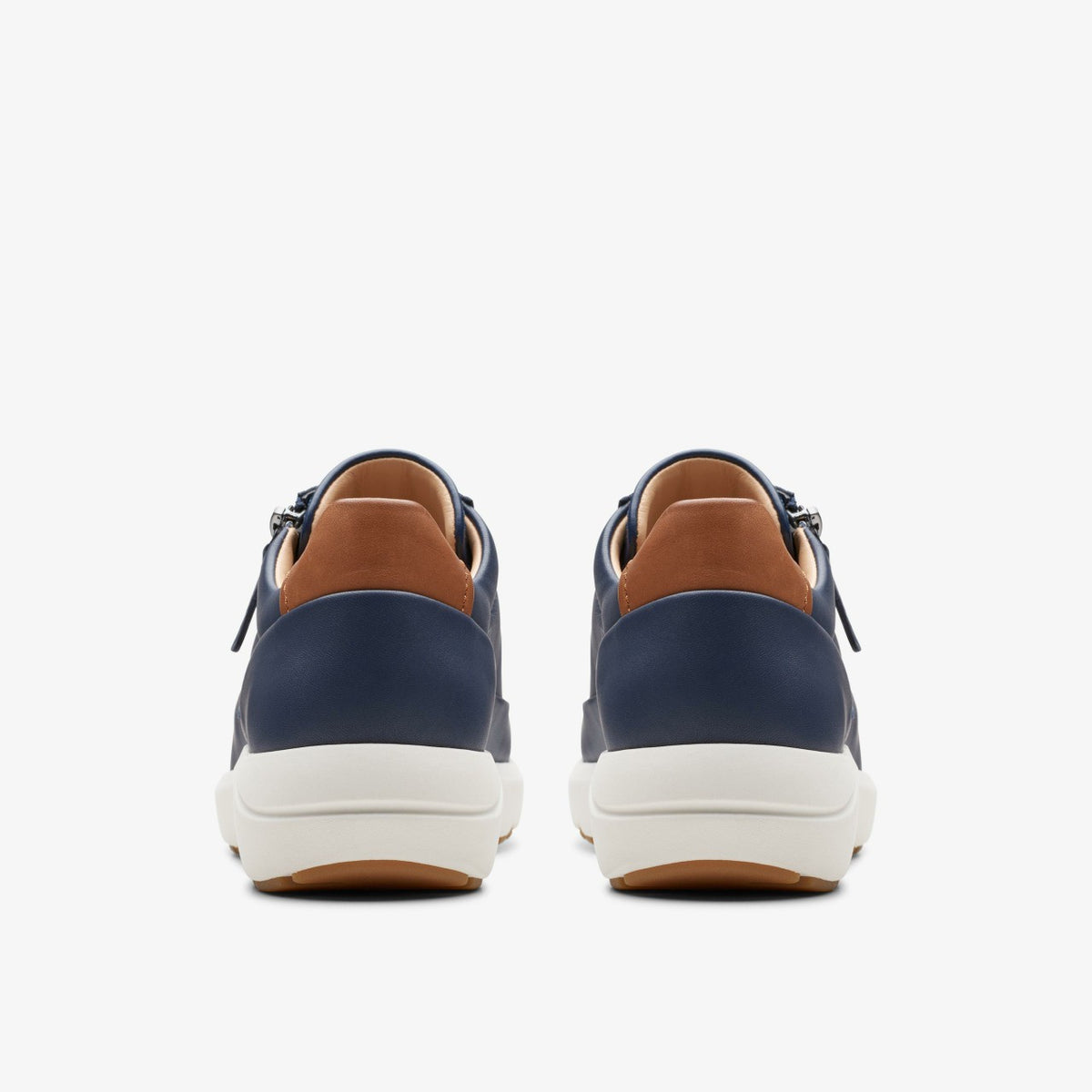 Clarks Quality / Tivoli Zip Navy Leather