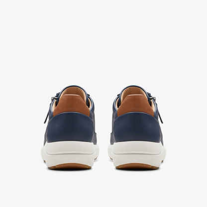 Clarks Quality / Tivoli Zip Navy Leather