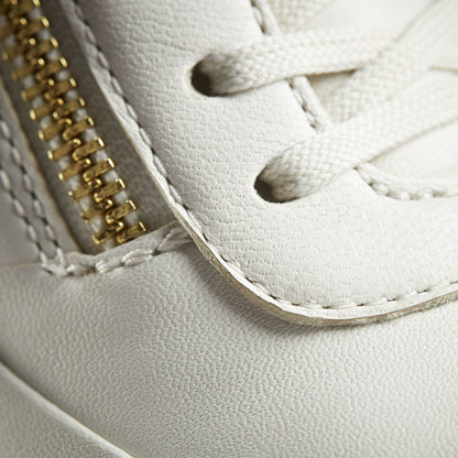Clarks Best Seller / Tivoli Zip Off White Leather