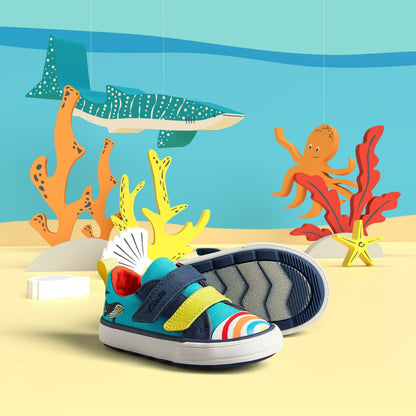Clarks Latest / Foxing Ocean Toddler Blue Multicolour