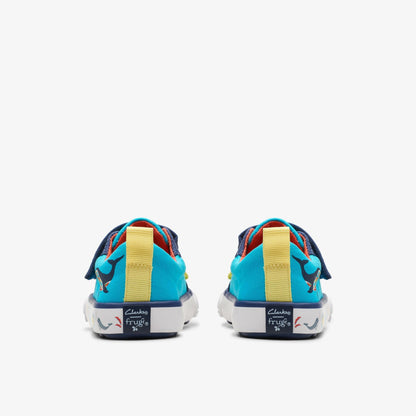 Clarks Latest / Foxing Ocean Toddler Blue Multicolour
