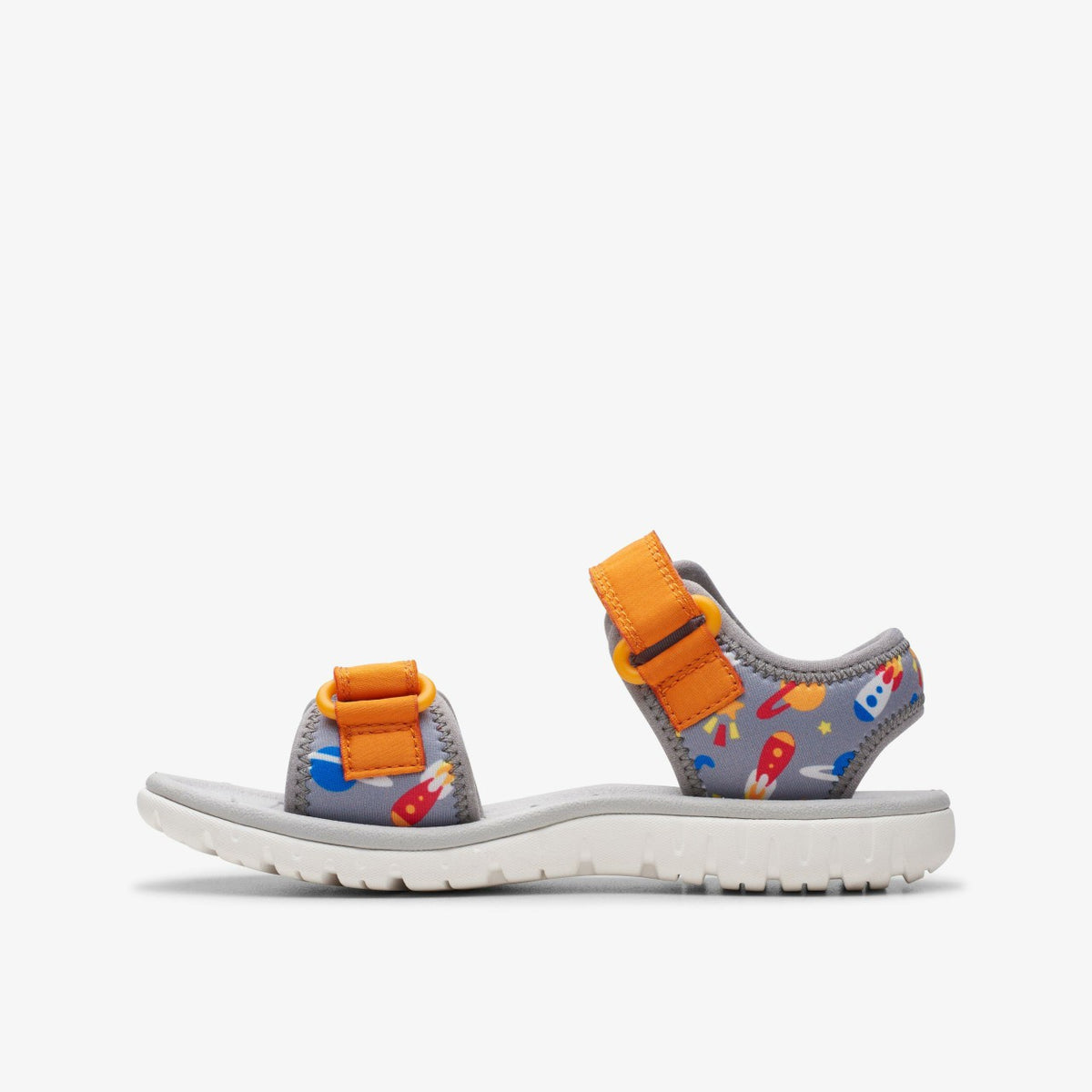 Clarks Everyday / Surfing Tide Kid Grey/Orange