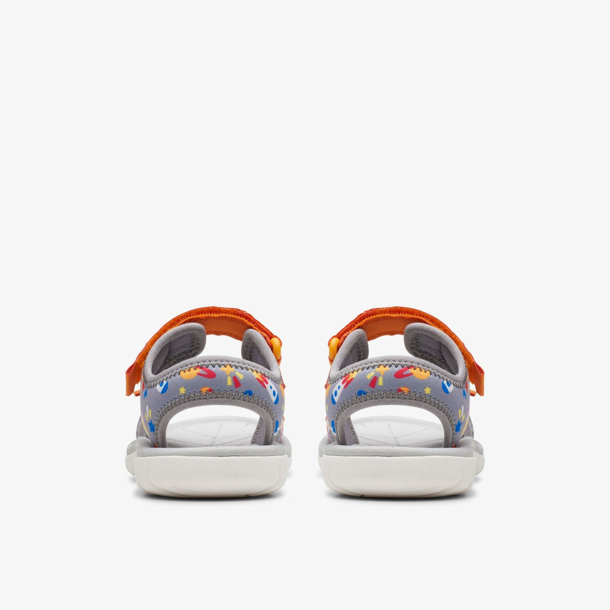 Clarks Everyday / Surfing Tide Kid Grey/Orange