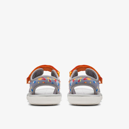Clarks Everyday / Surfing Tide Kid Grey/Orange