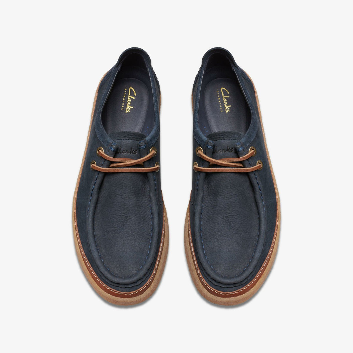 Clarks Great Value / Clarkwood Moc Navy Nubuck