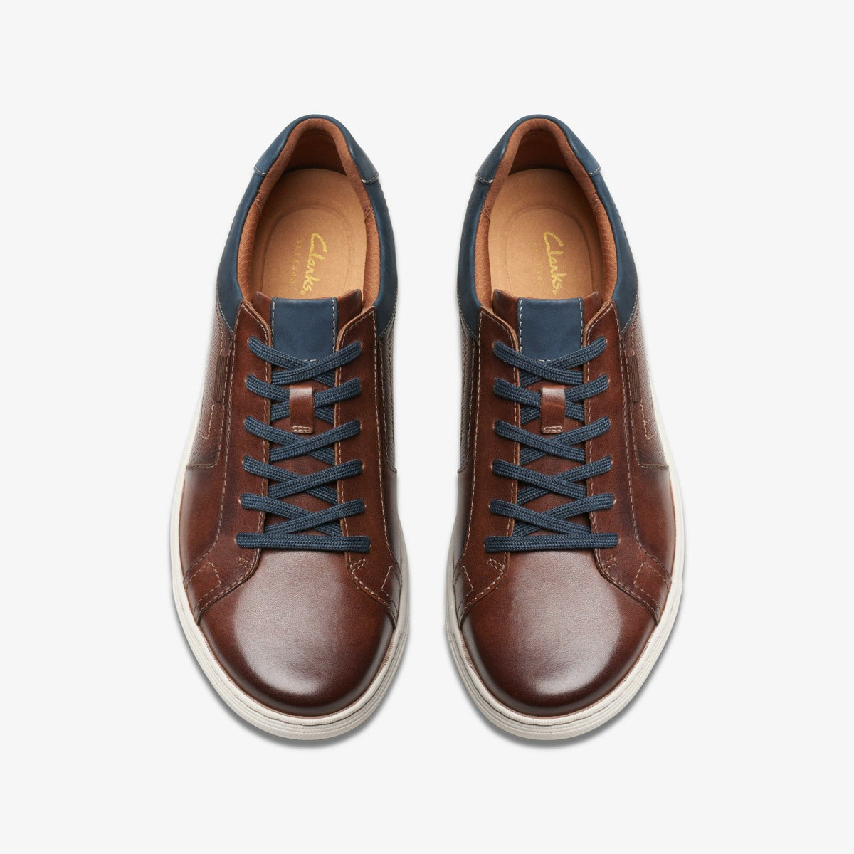 Clarks Deals / Mapstone Lace Mahogany Leather