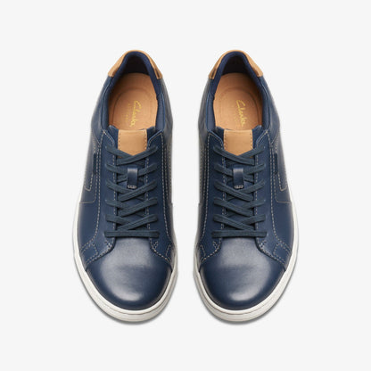 Clarks Featured / Mapstone Lace Navy Leather