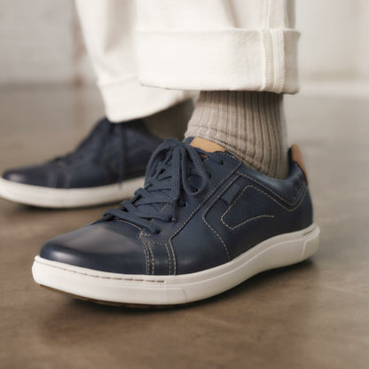 Clarks Featured / Mapstone Lace Navy Leather