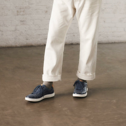 Clarks Featured / Mapstone Lace Navy Leather