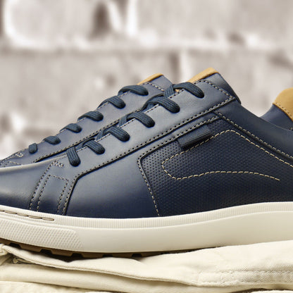 Clarks Featured / Mapstone Lace Navy Leather