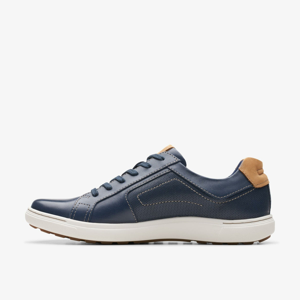 Clarks Featured / Mapstone Lace Navy Leather