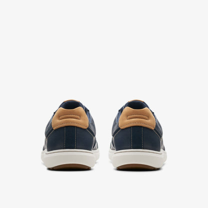 Clarks Featured / Mapstone Lace Navy Leather