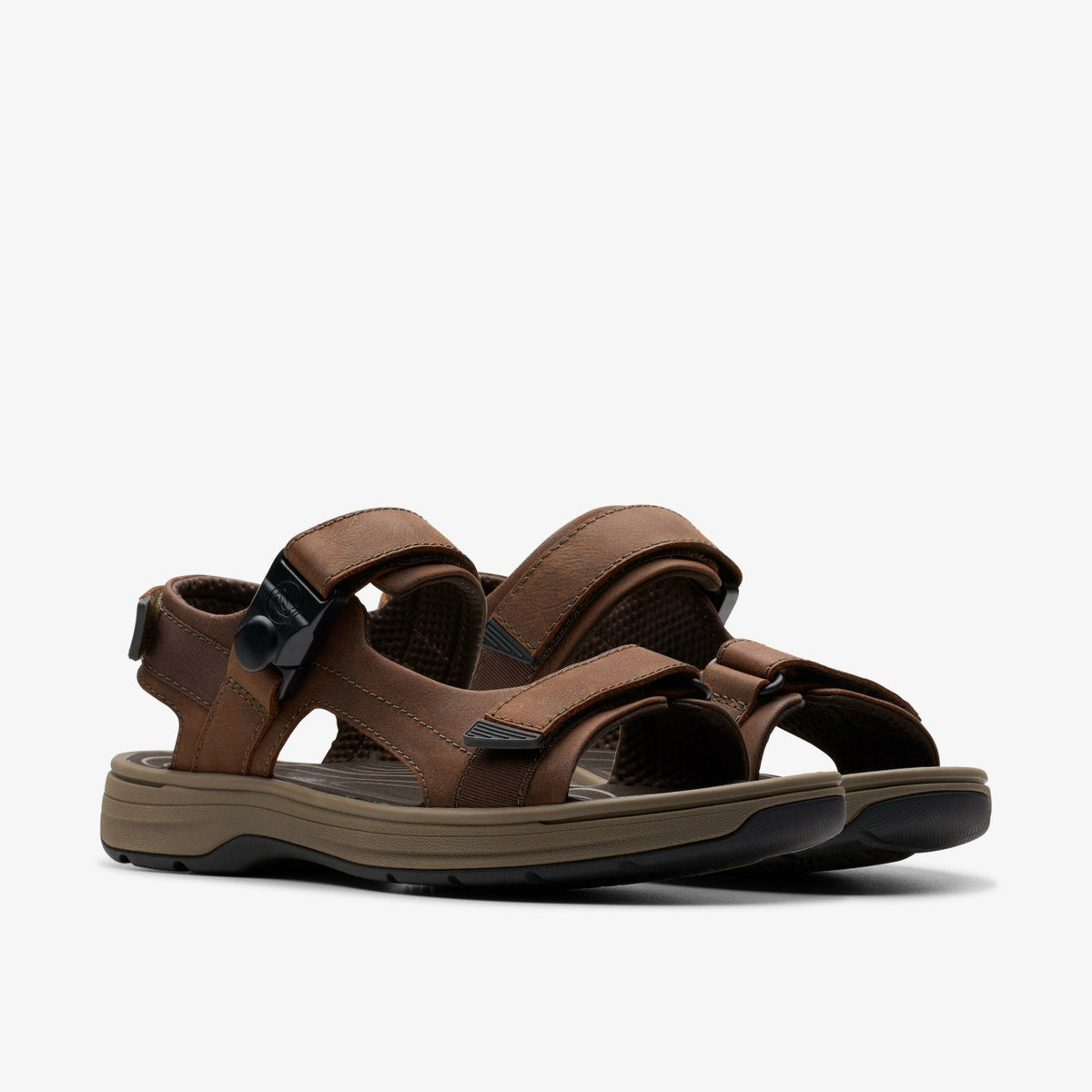 Clarks Popular / Saltway Trail Dark Brown Leather
