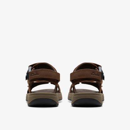 Clarks Popular / Saltway Trail Dark Brown Leather