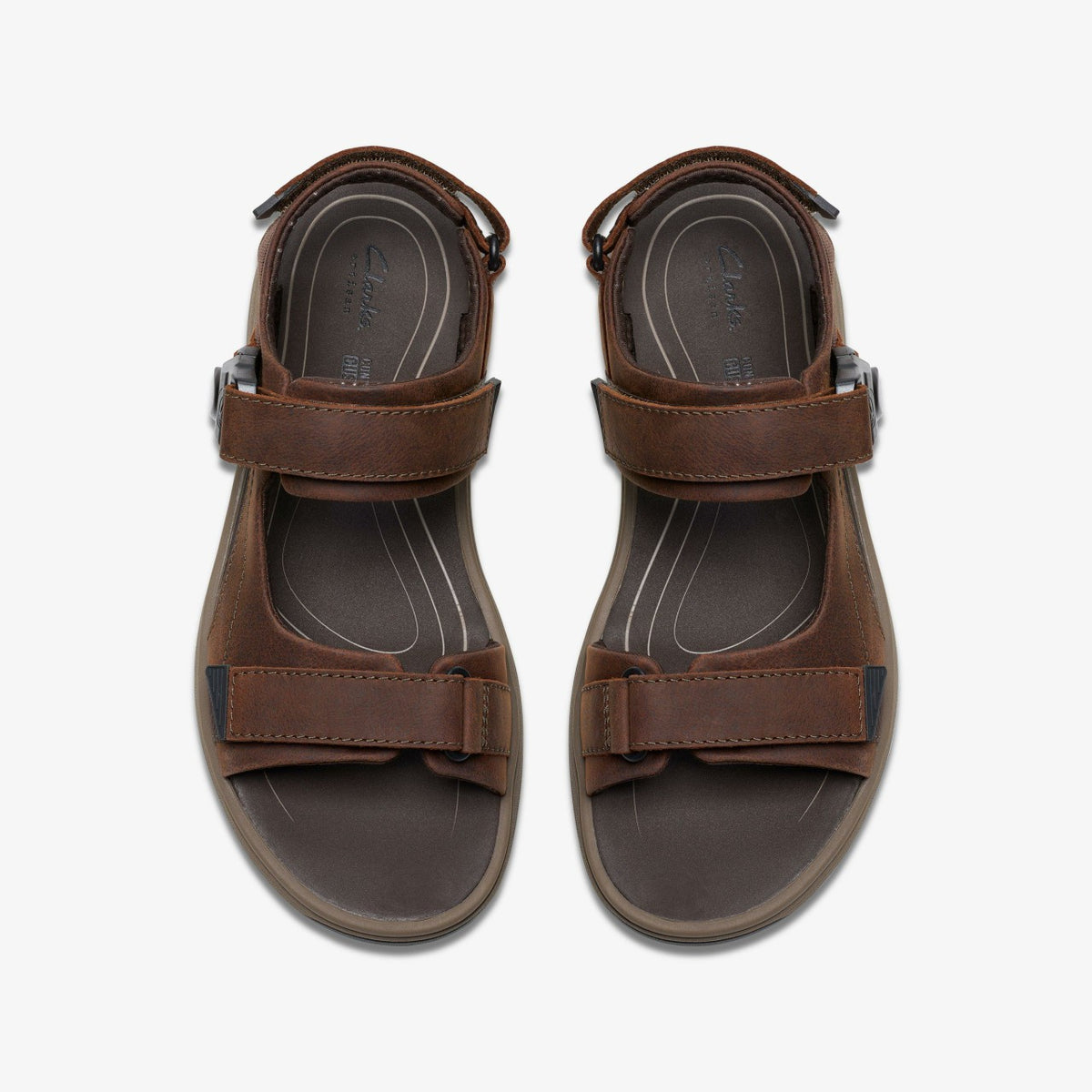 Clarks Popular / Saltway Trail Dark Brown Leather