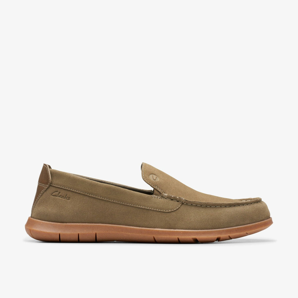 Clarks Great Value / Flexway Step Olive Suede