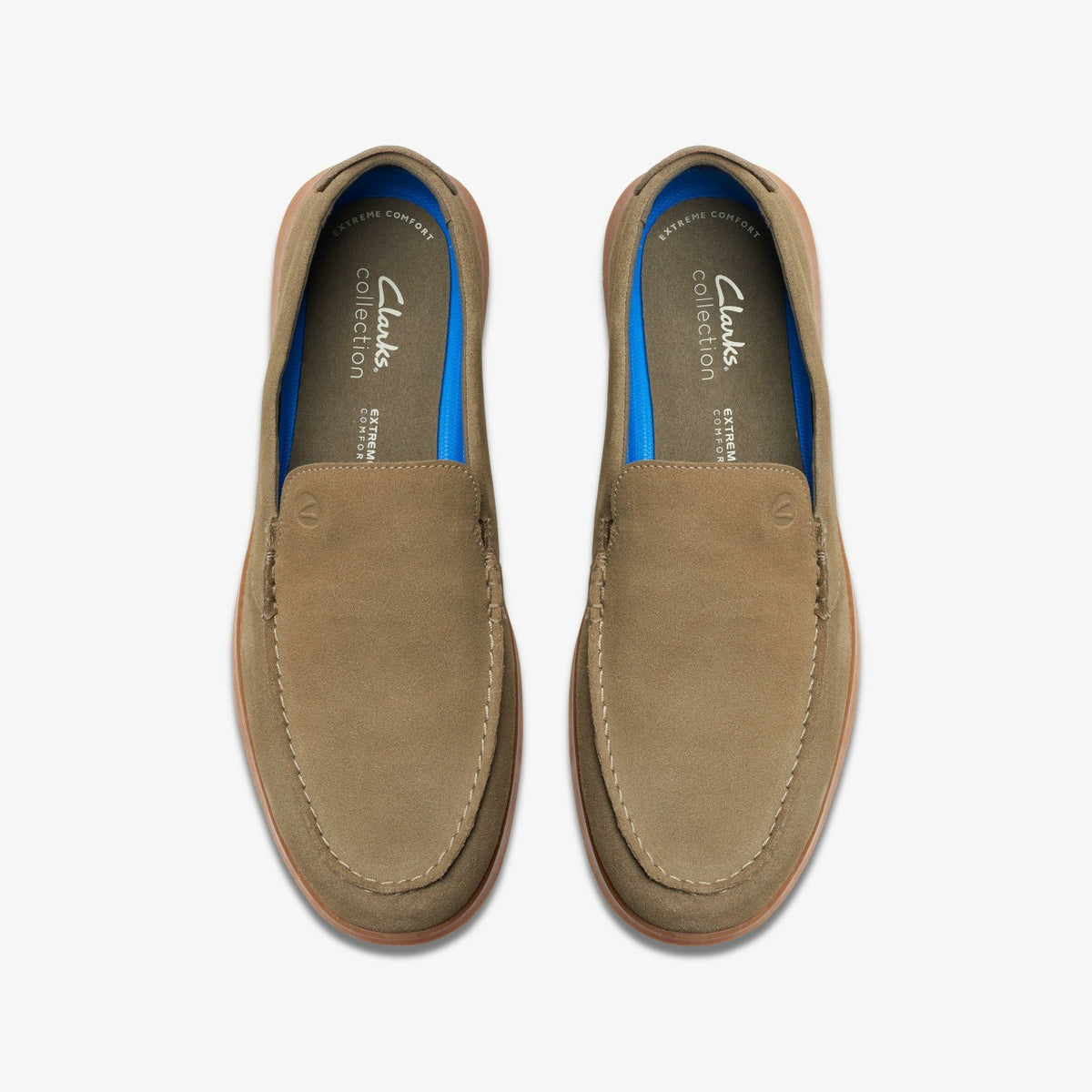 Clarks Great Value / Flexway Step Olive Suede