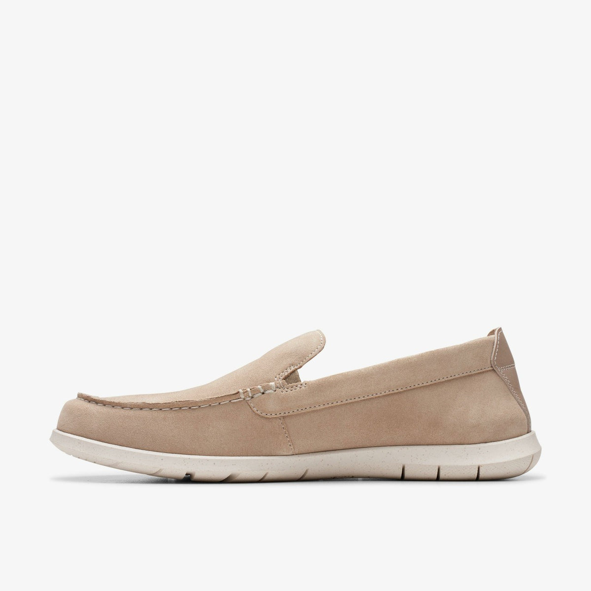 Clarks Trusted / Flexway Step Loafer Sand Suede