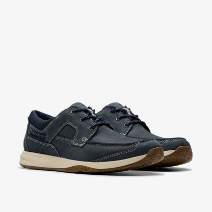 Clarks Best Seller / Sailview Lace Navy Nubuck
