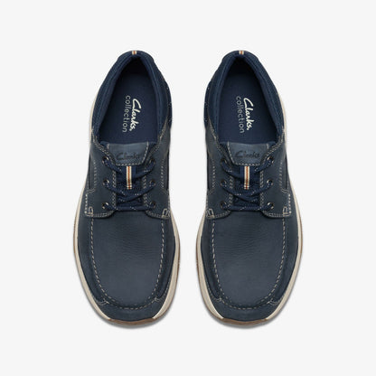 Clarks Best Seller / Sailview Lace Navy Nubuck
