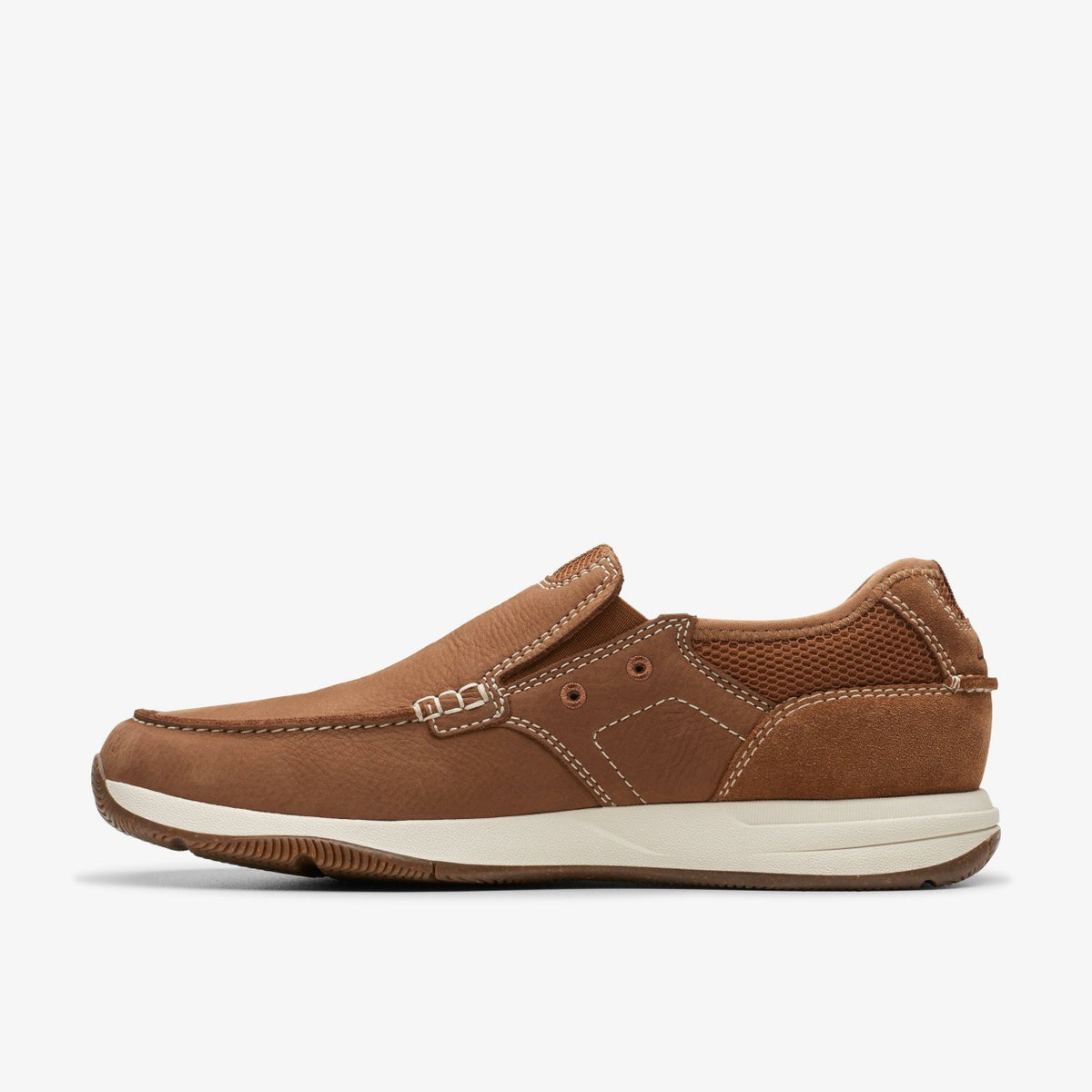 Clarks Smart Buy / Sailview Step Loafer Light Tan Nubuck