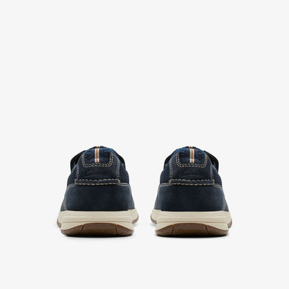 Clarks Sale / Sailview Step Loafer Navy Nubuck