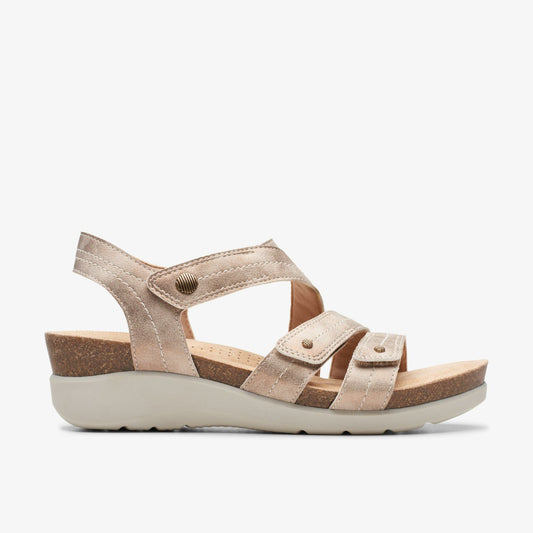 Clarks Featured / Calenne Clara Bronze Metallic