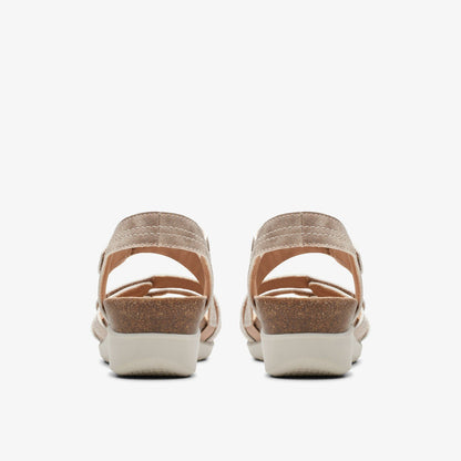Clarks Featured / Calenne Clara Bronze Metallic