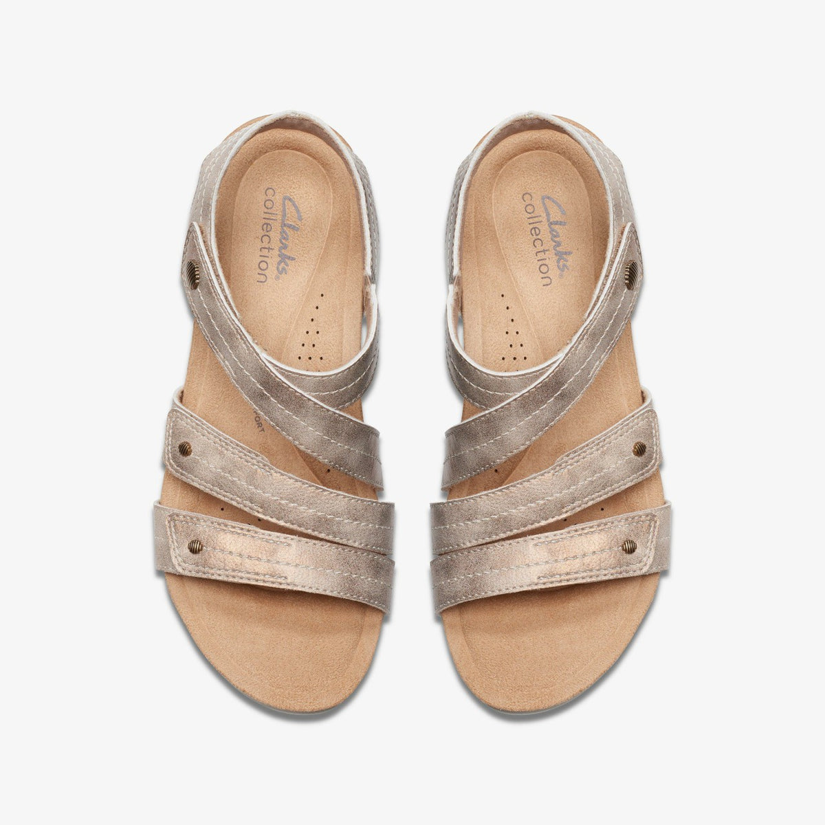 Clarks Featured / Calenne Clara Bronze Metallic