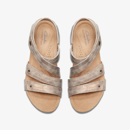 Clarks Featured / Calenne Clara Bronze Metallic