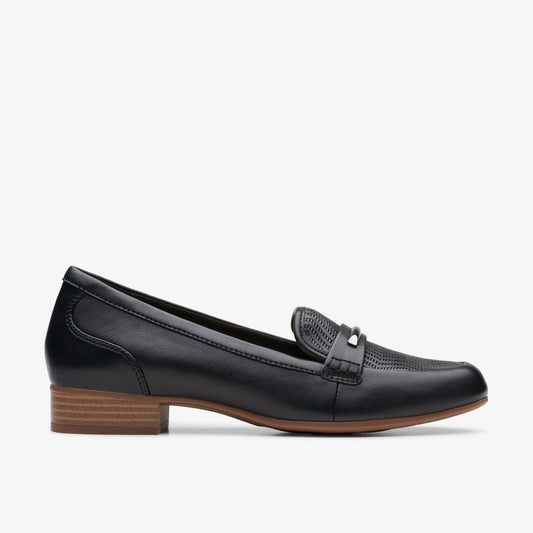 Clarks Top Pick / Juliet Aster Black Leather