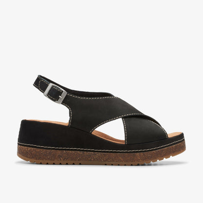 Clarks Featured / Kassanda Step Black Nubuck